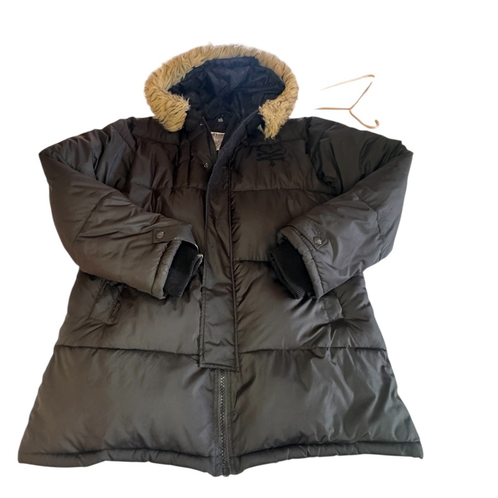 Zoo York Unbreakable Hooded Parka Large with Faux Fur Trim L‎